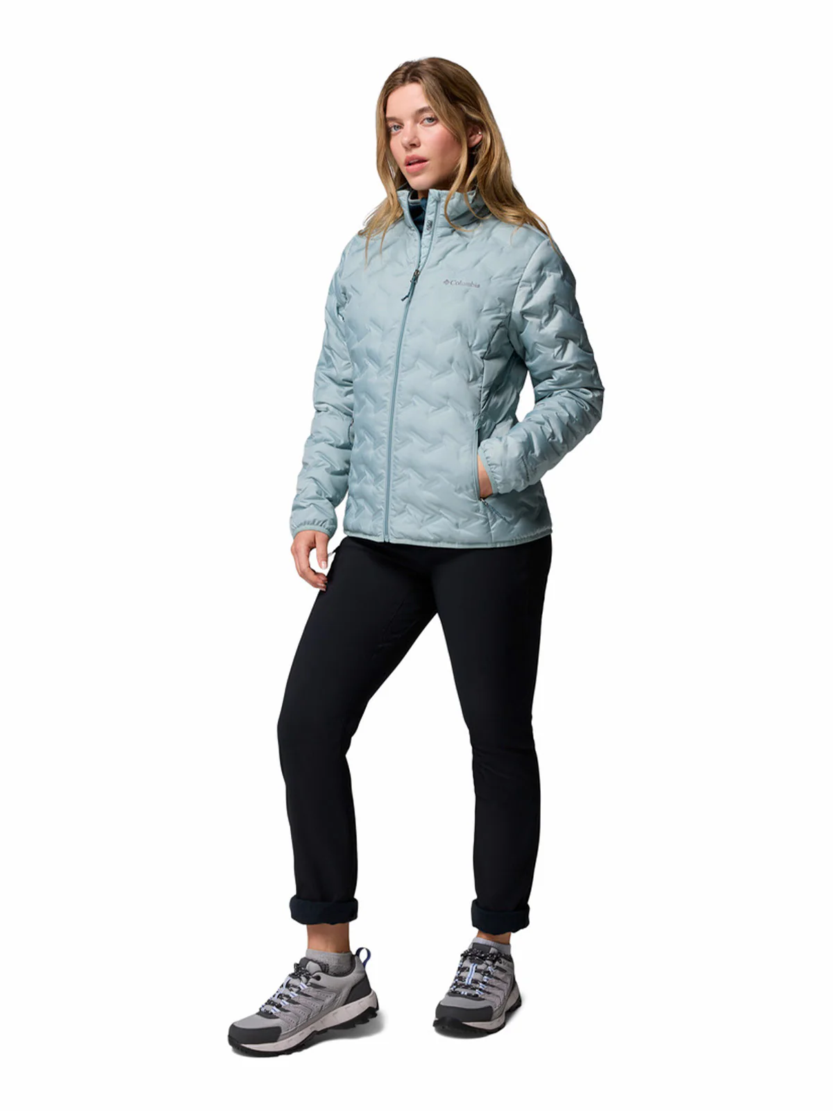 Parka Mujer Delta Ridge II Celeste Columbia - Image 7