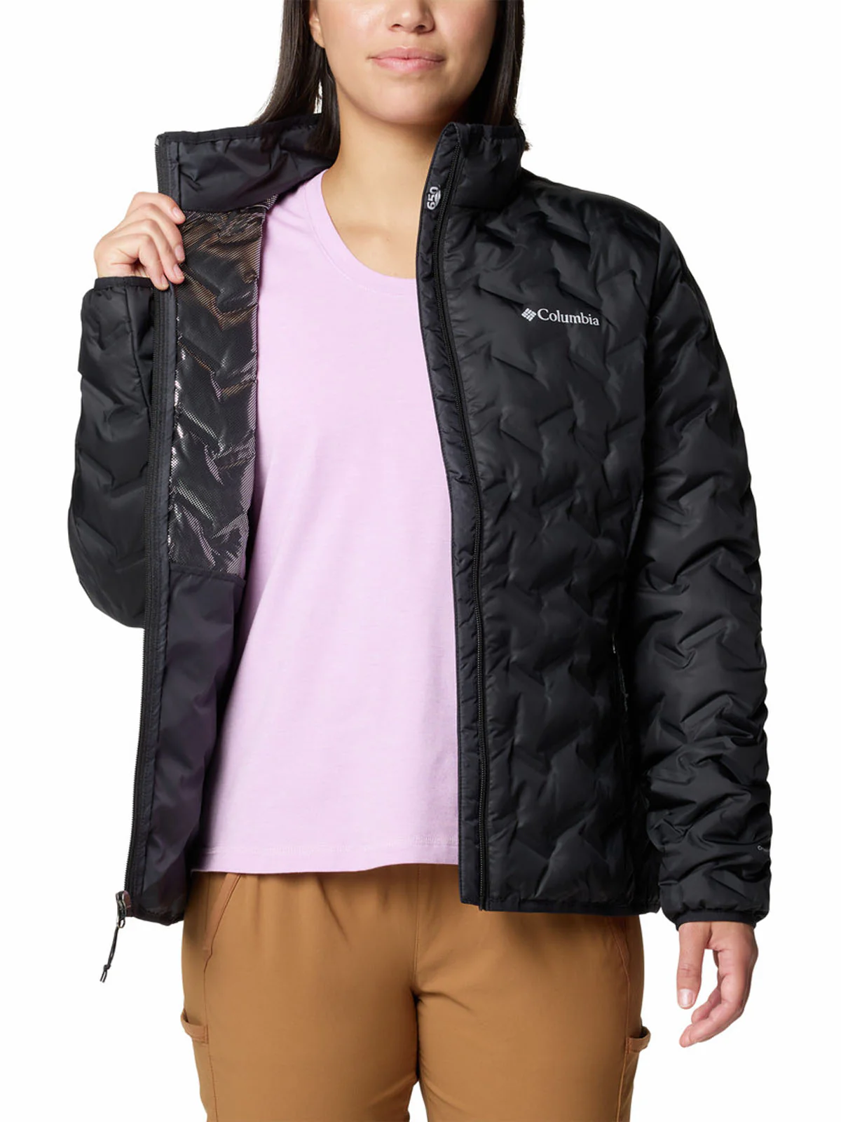 Parka Mujer Delta Ridge II Negro Columbia - Image 4