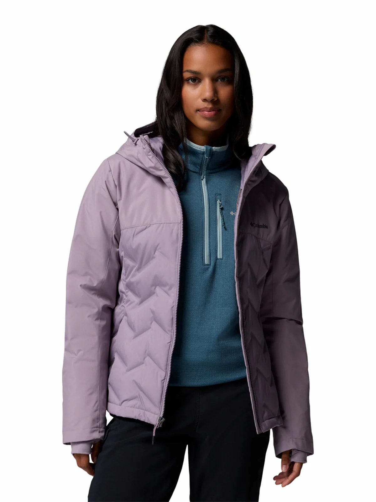 Parka Mujer Grand Trek III Down Morado Columbia - Image 3