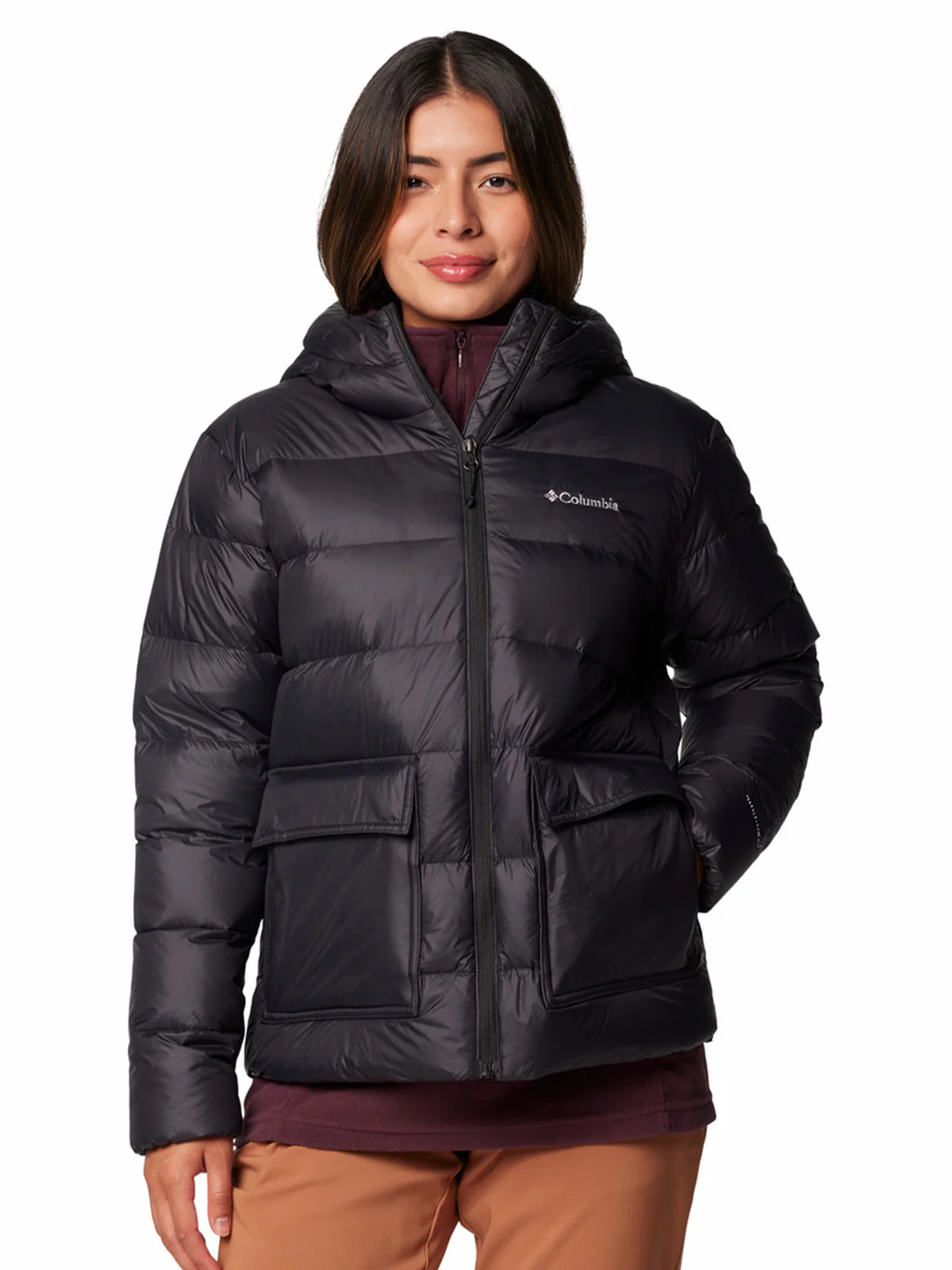 Parka Mujer Harmony Falls Hooded Negro Columbia