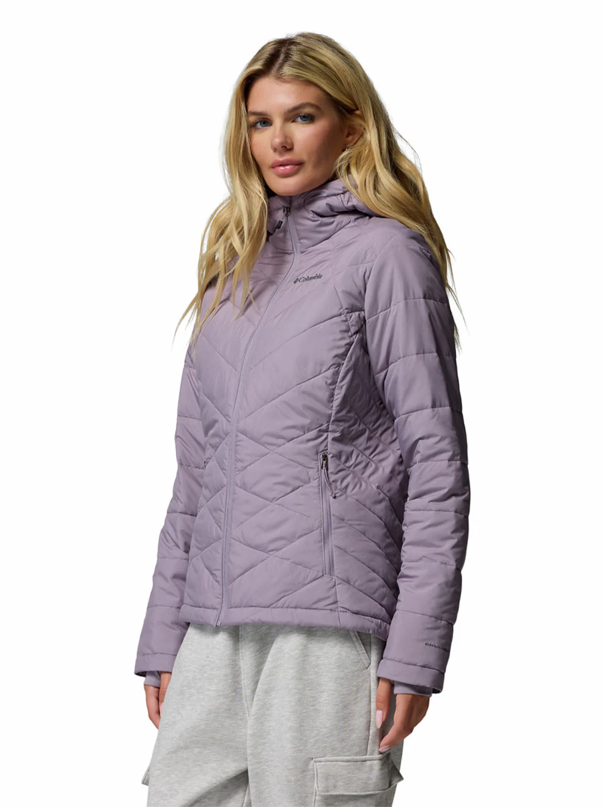 Parka Mujer Heavenly Morado Columbia - Image 2