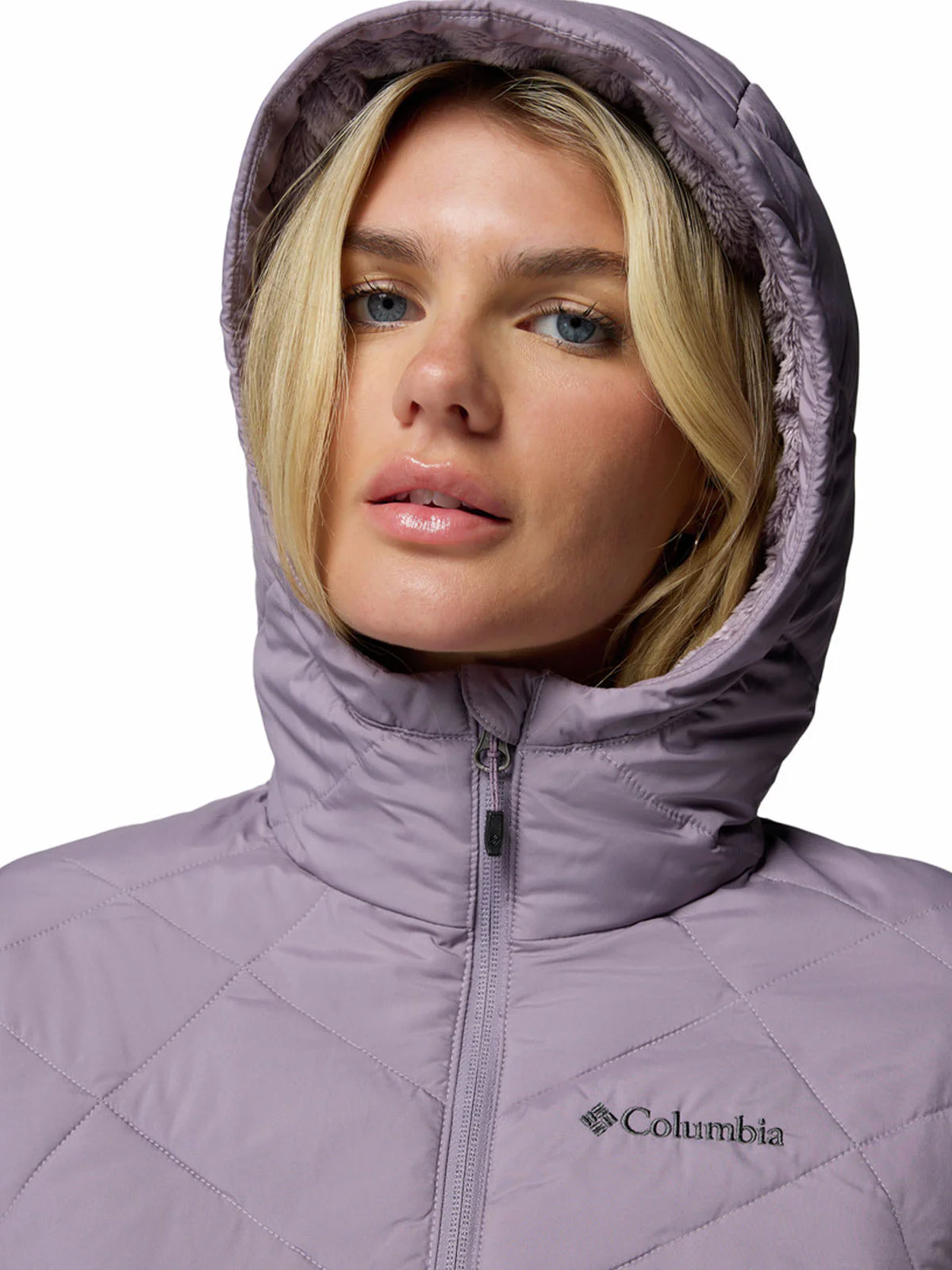 Parka Mujer Heavenly Morado Columbia - Image 4