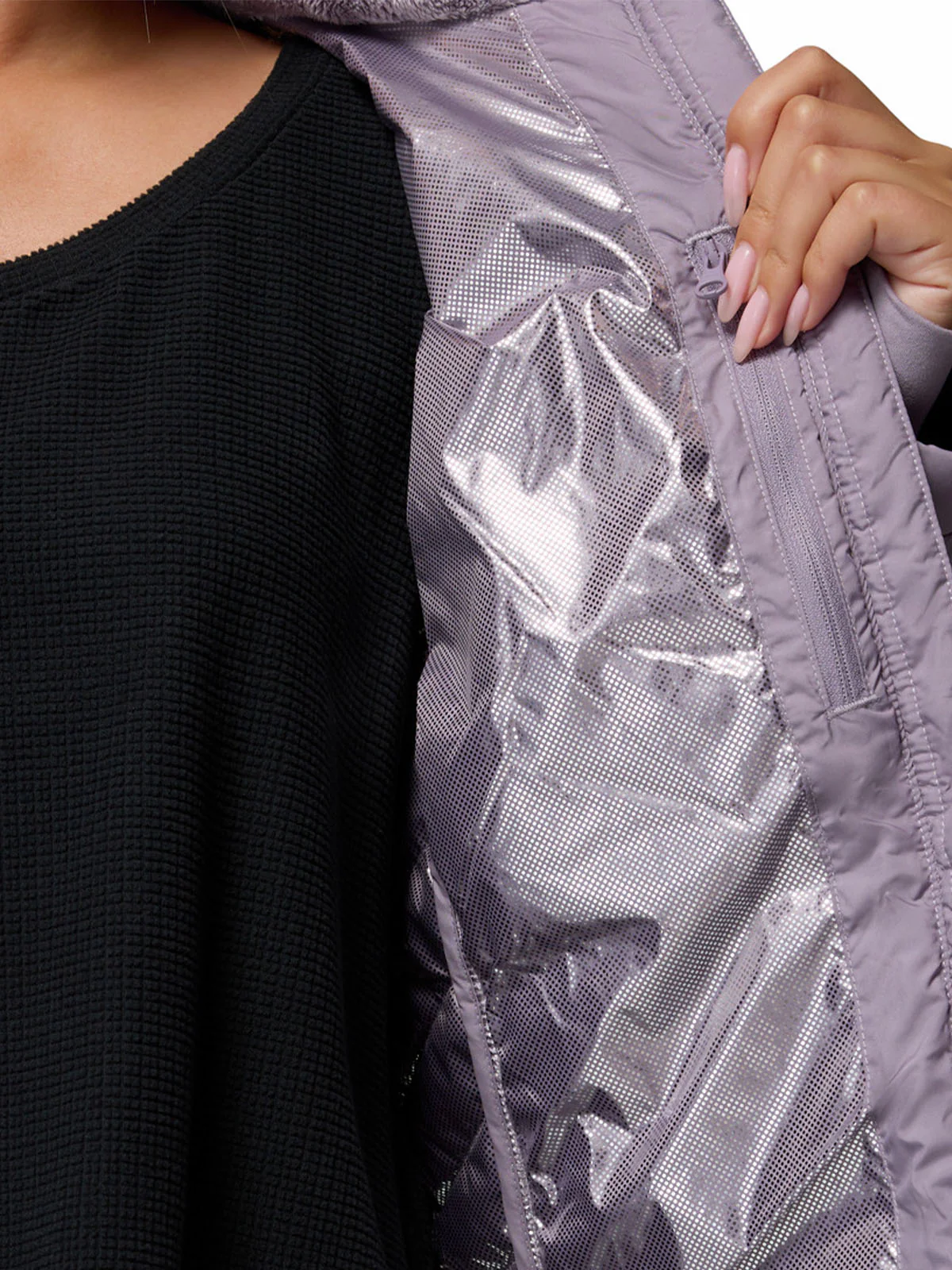 Parka Mujer Heavenly Morado Columbia - Image 5