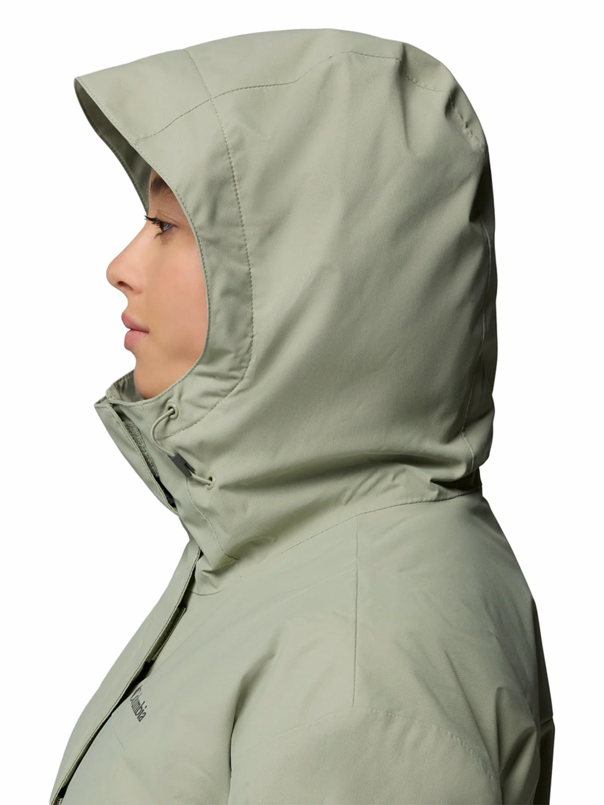 Parka Mujer Hikebound II Long Insulated Beige Columbia - Image 7