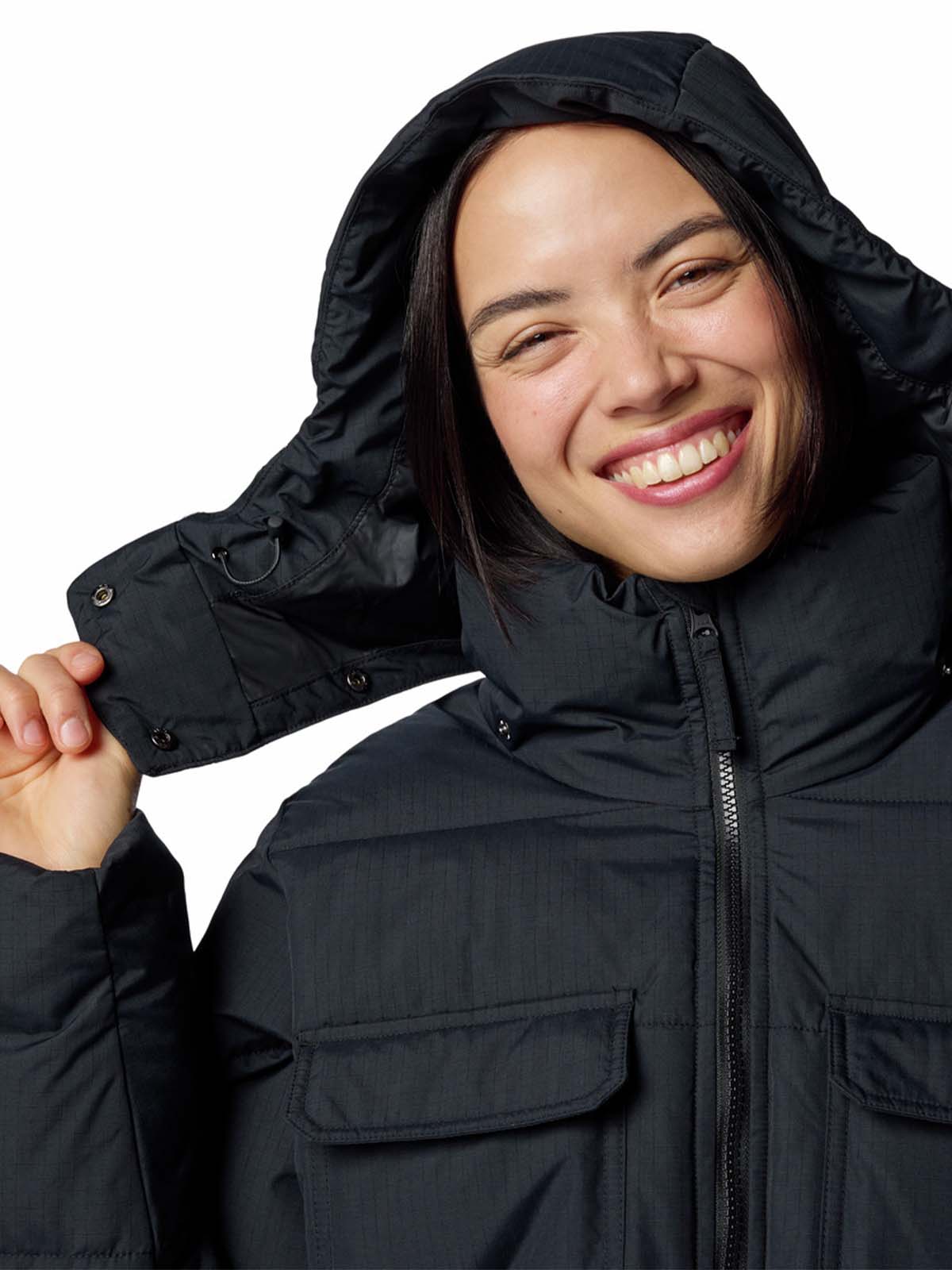 Parka Mujer Insulada Longhorn Ridge Negro Columbia - Image 4