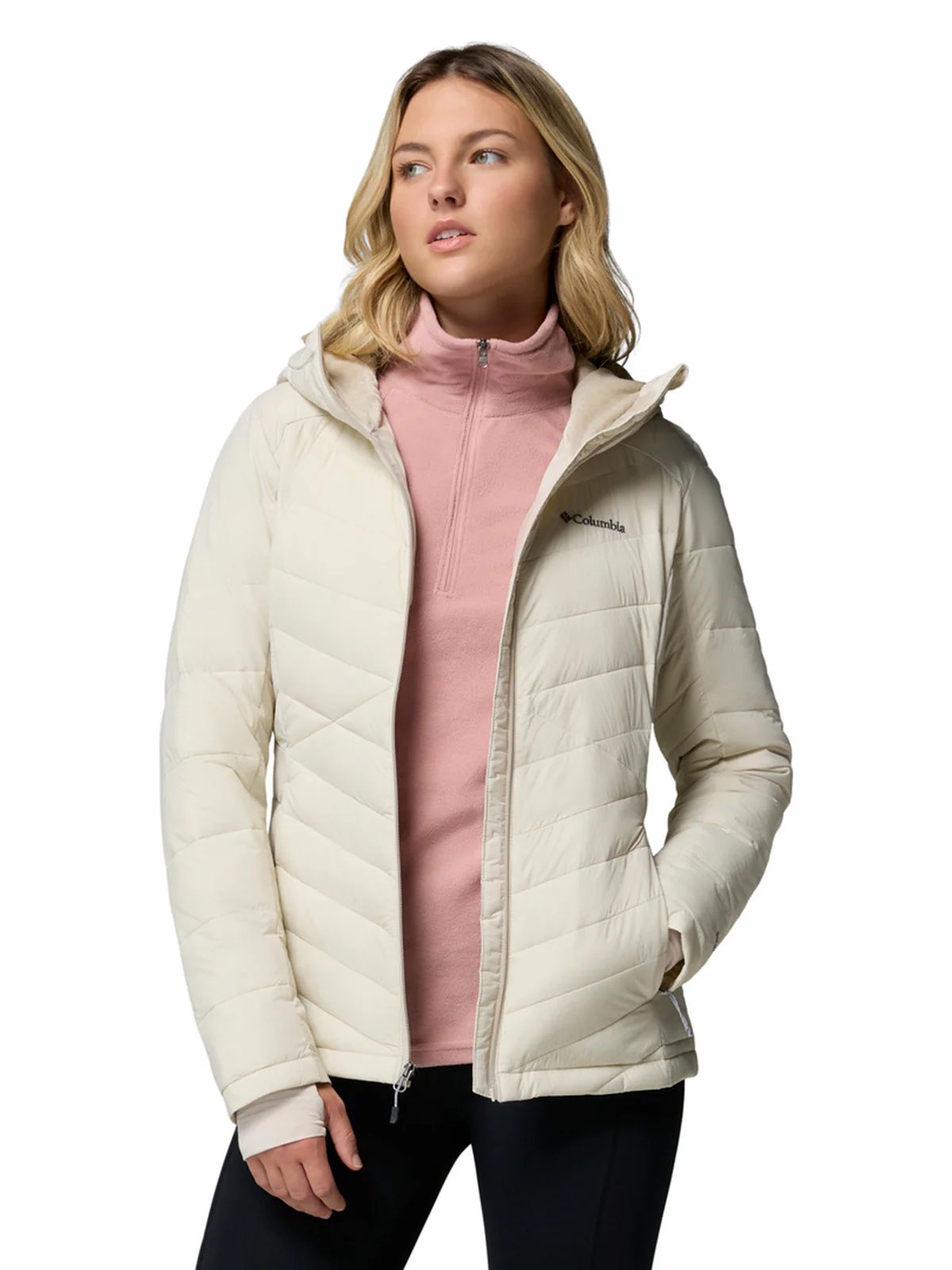 Parka Mujer Joy Peak II Hooded Verde Columbia - Image 3
