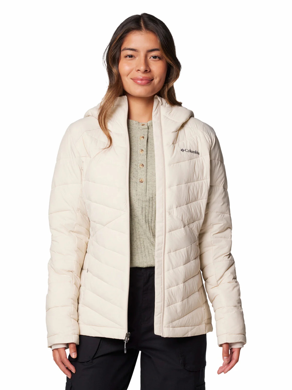 Parka Mujer Joy Peak II Hooded Verde Columbia - Image 8