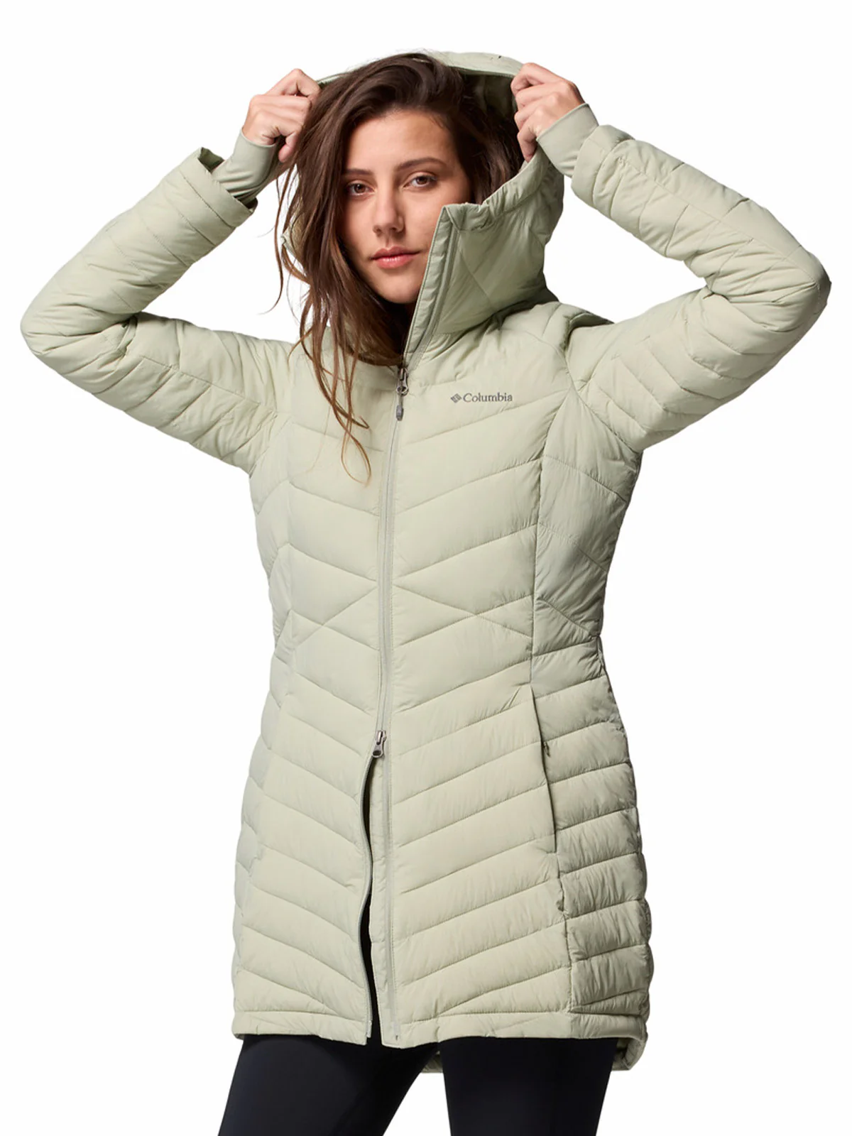 Parka Mujer Joy Peak II Mid Beige/Crudo Columbia - Image 8
