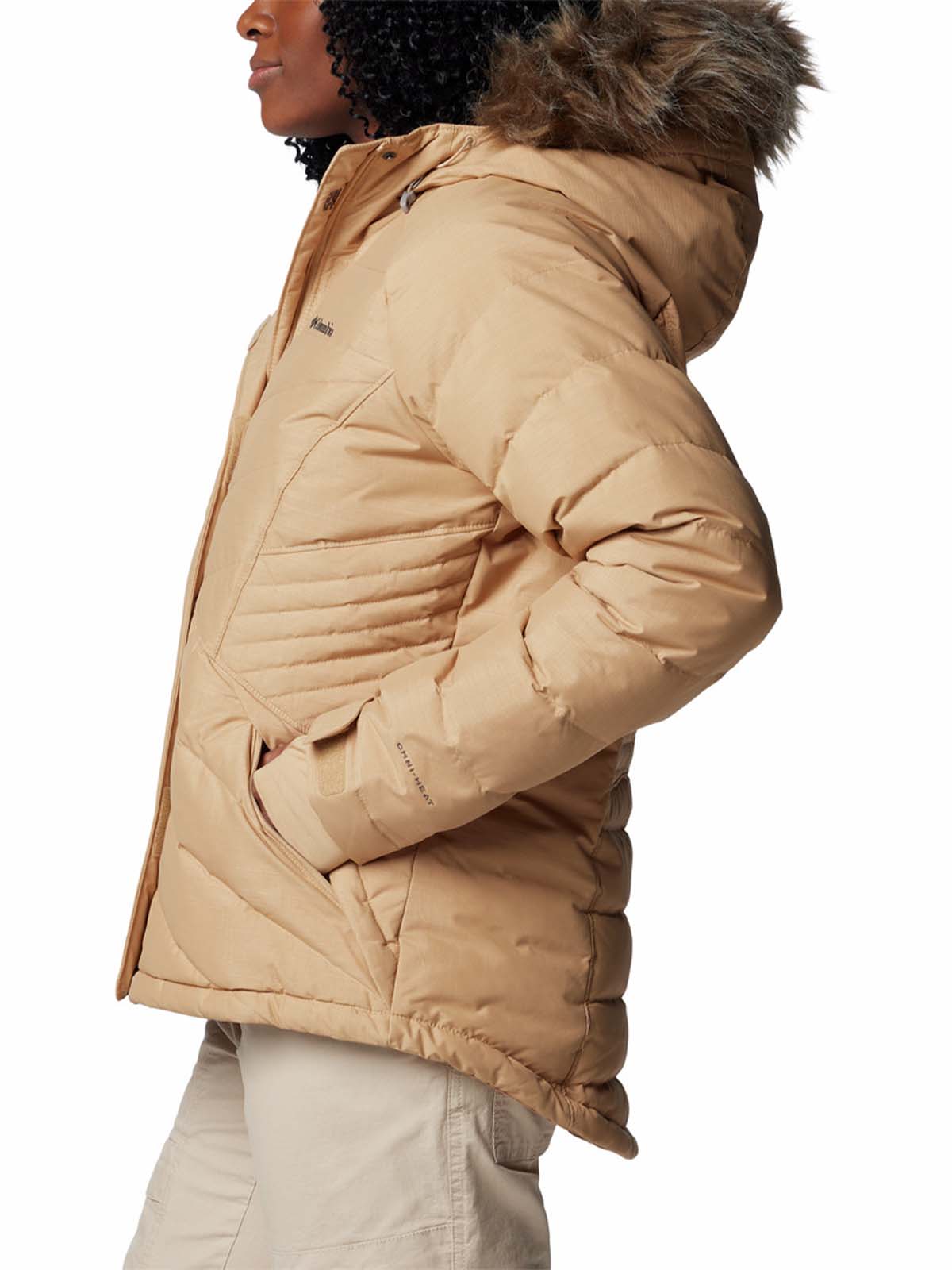 Parka Mujer Lay Down IV Beige Columbia - Image 2