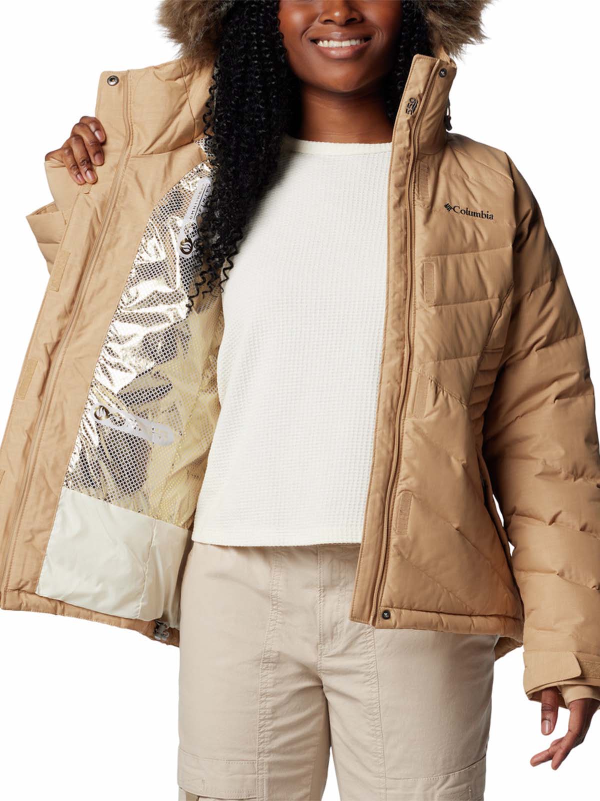 Parka Mujer Lay Down IV Beige Columbia - Image 4