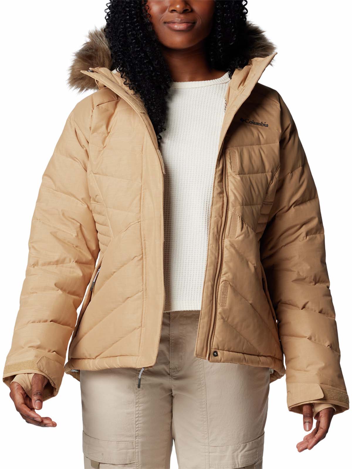 Parka Mujer Lay Down IV Beige Columbia - Image 8