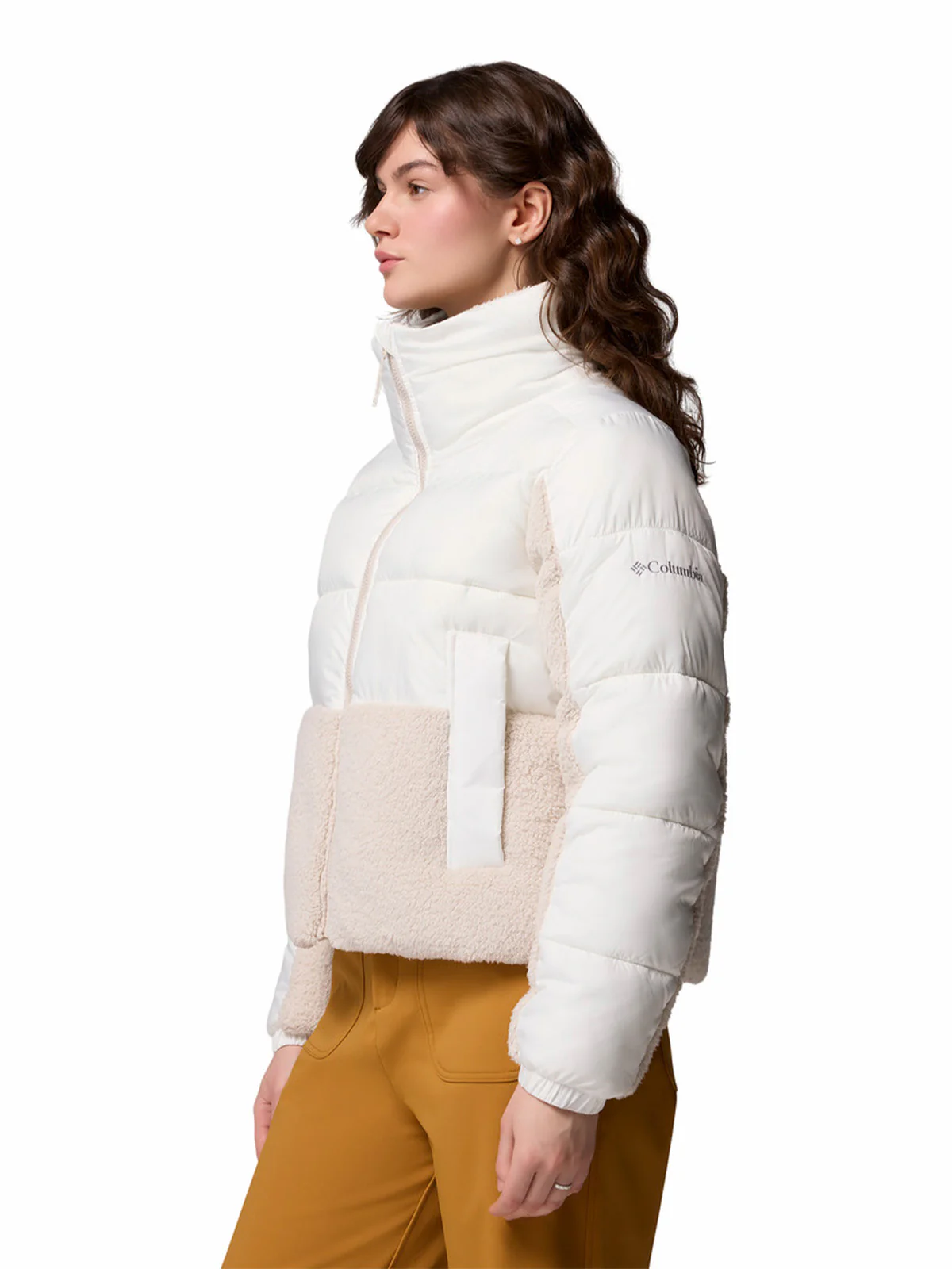 Parka Mujer Leadbetter Point II Hybrid Blanco Columbia - Image 2