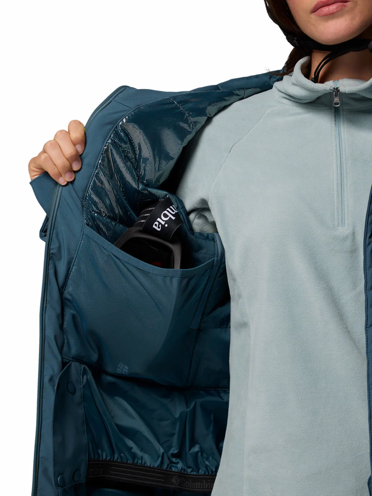 Parka Mujer Liftline Jacket Celeste Columbia - Image 6
