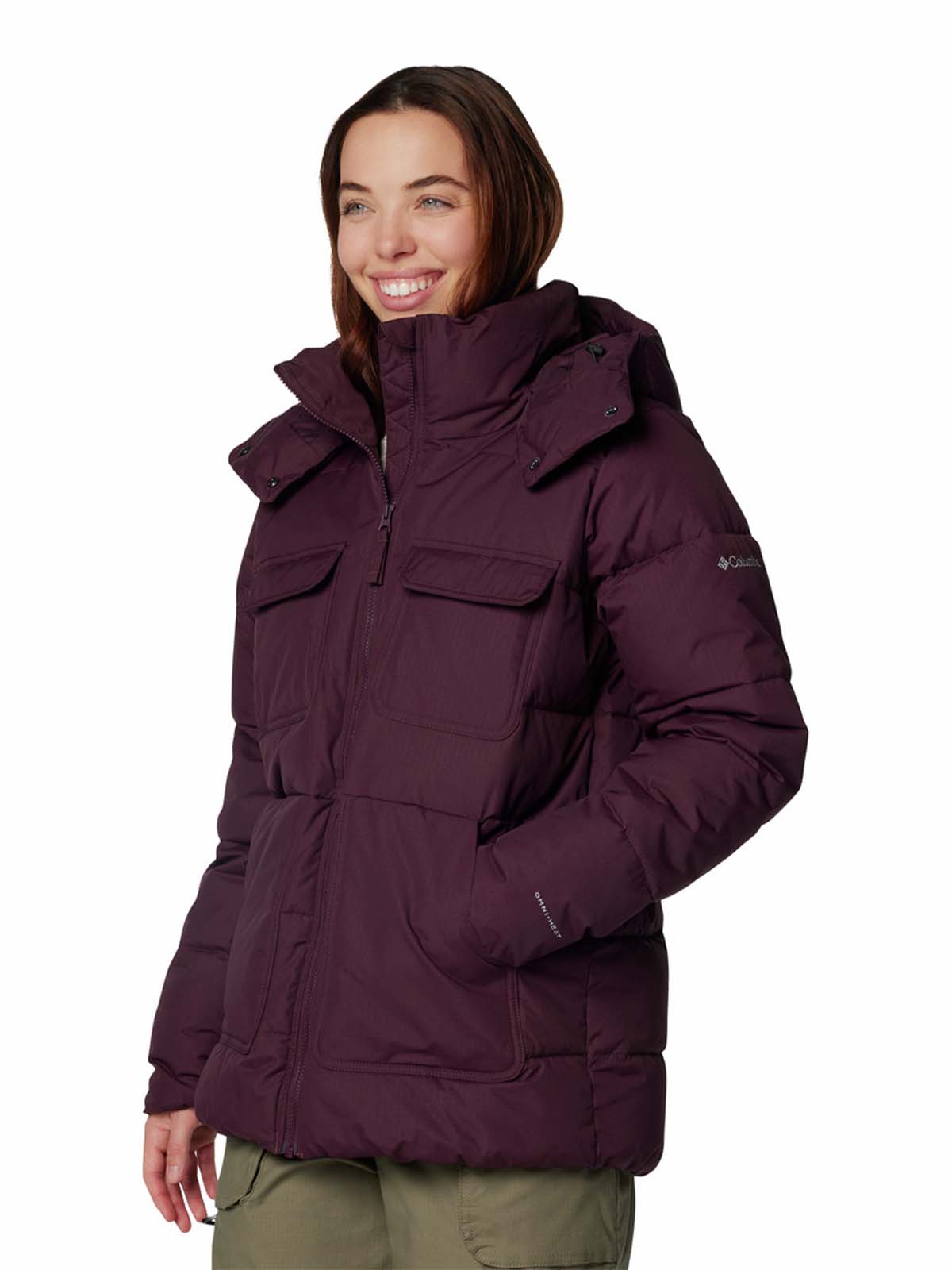 Parka Mujer Longhorn Ridge Morado Moonvista Uso Diario Columbia - Image 2