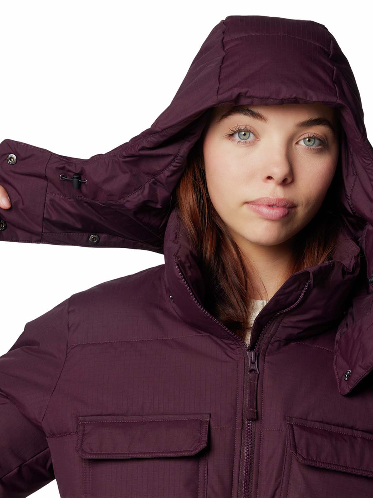 Parka Mujer Longhorn Ridge Morado Moonvista Uso Diario Columbia - Image 7