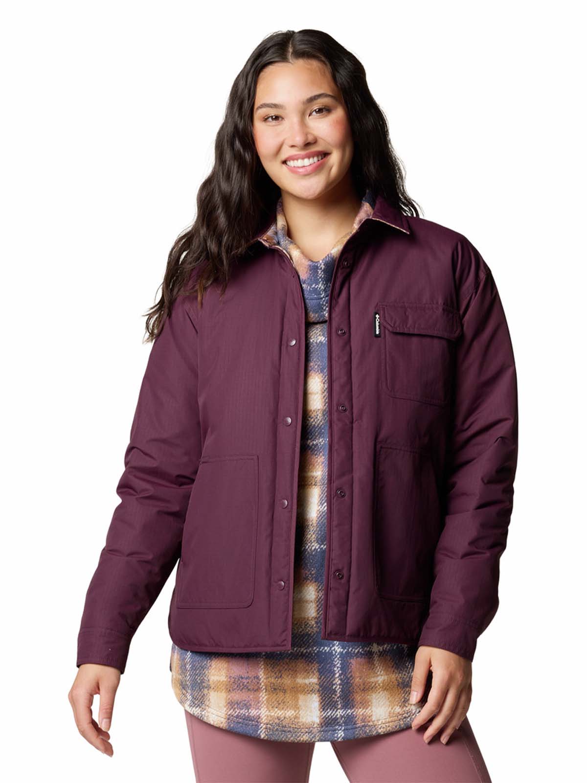 Parka Mujer Longhorn Ridge Morado Moonvista Hiking Columbia