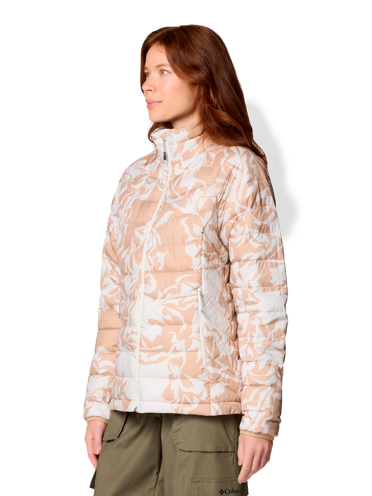 Parka Mujer Powder Lite II Beige Columbia - Image 2