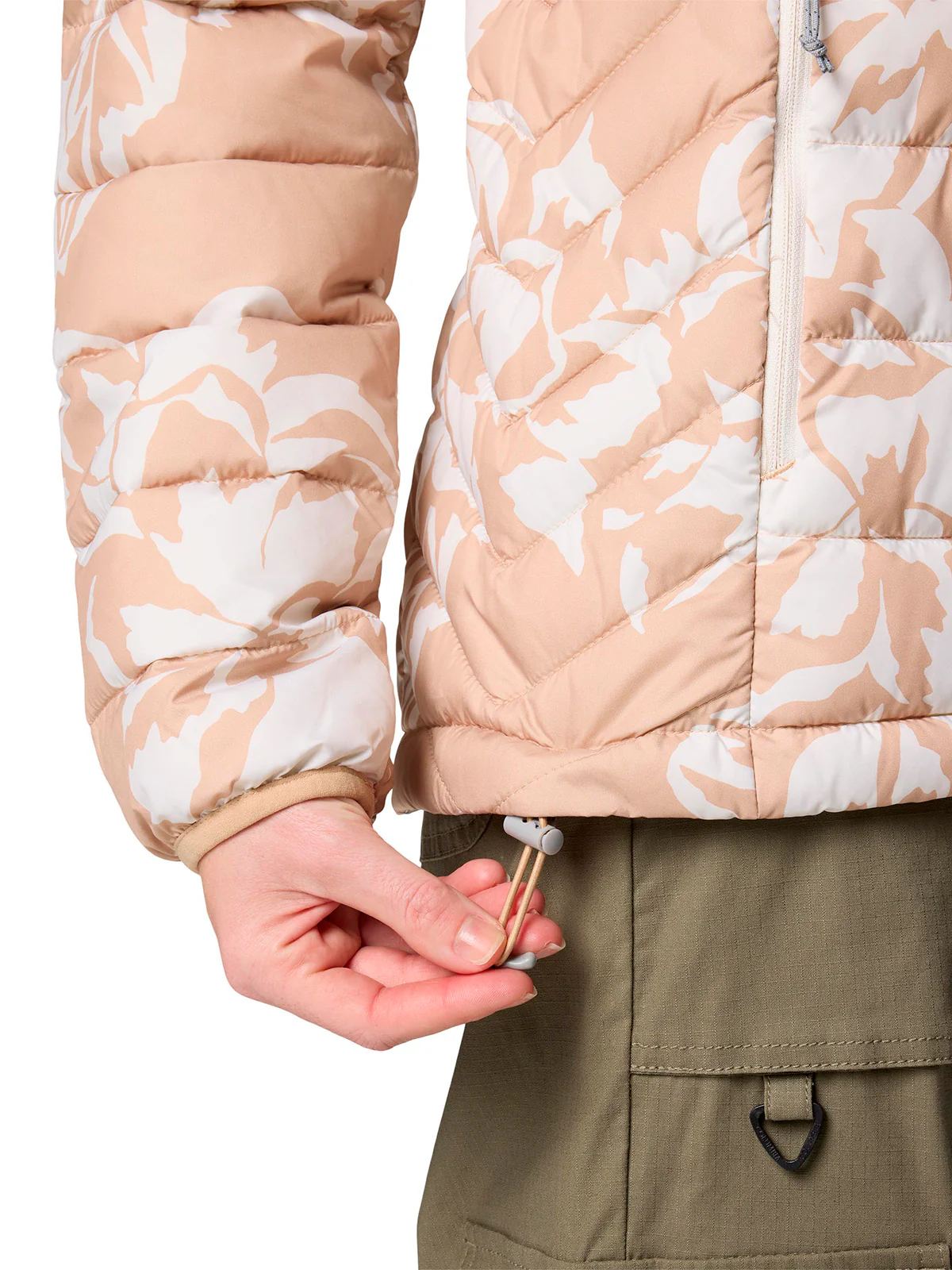 Parka Mujer Powder Lite II Beige Columbia - Image 4