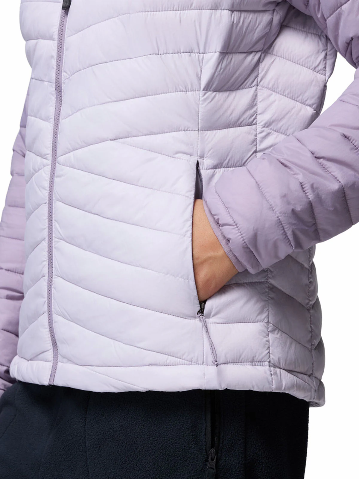 Parka Mujer Powder Pass  Morado Columbia - Image 5