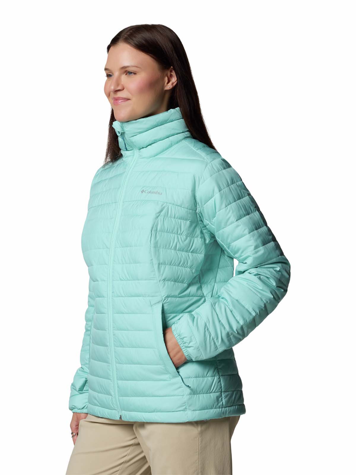 Parka Mujer Silver Falls II Full Verde Columbia - Image 2