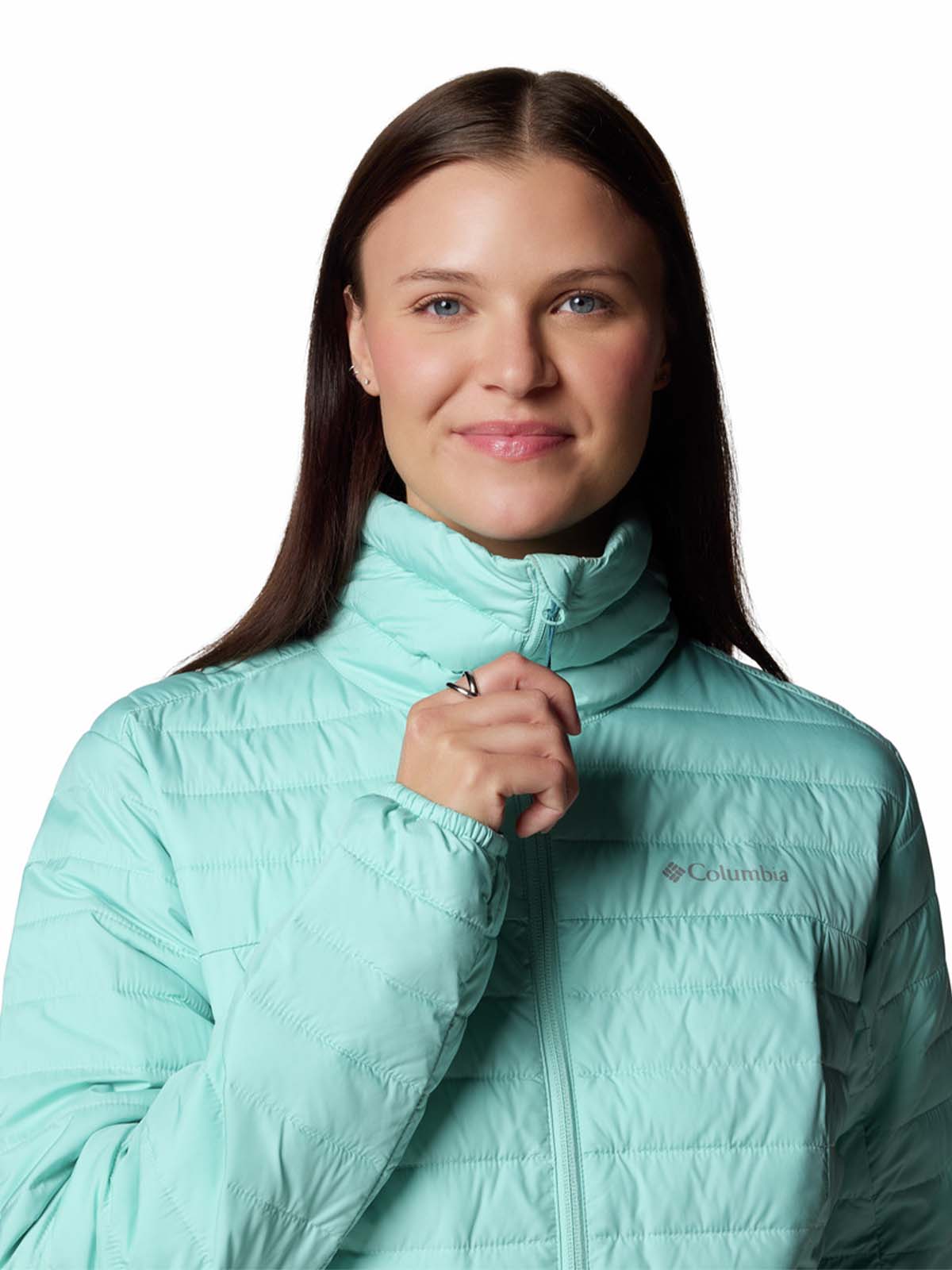 Parka Mujer Silver Falls II Full Verde Columbia - Image 3