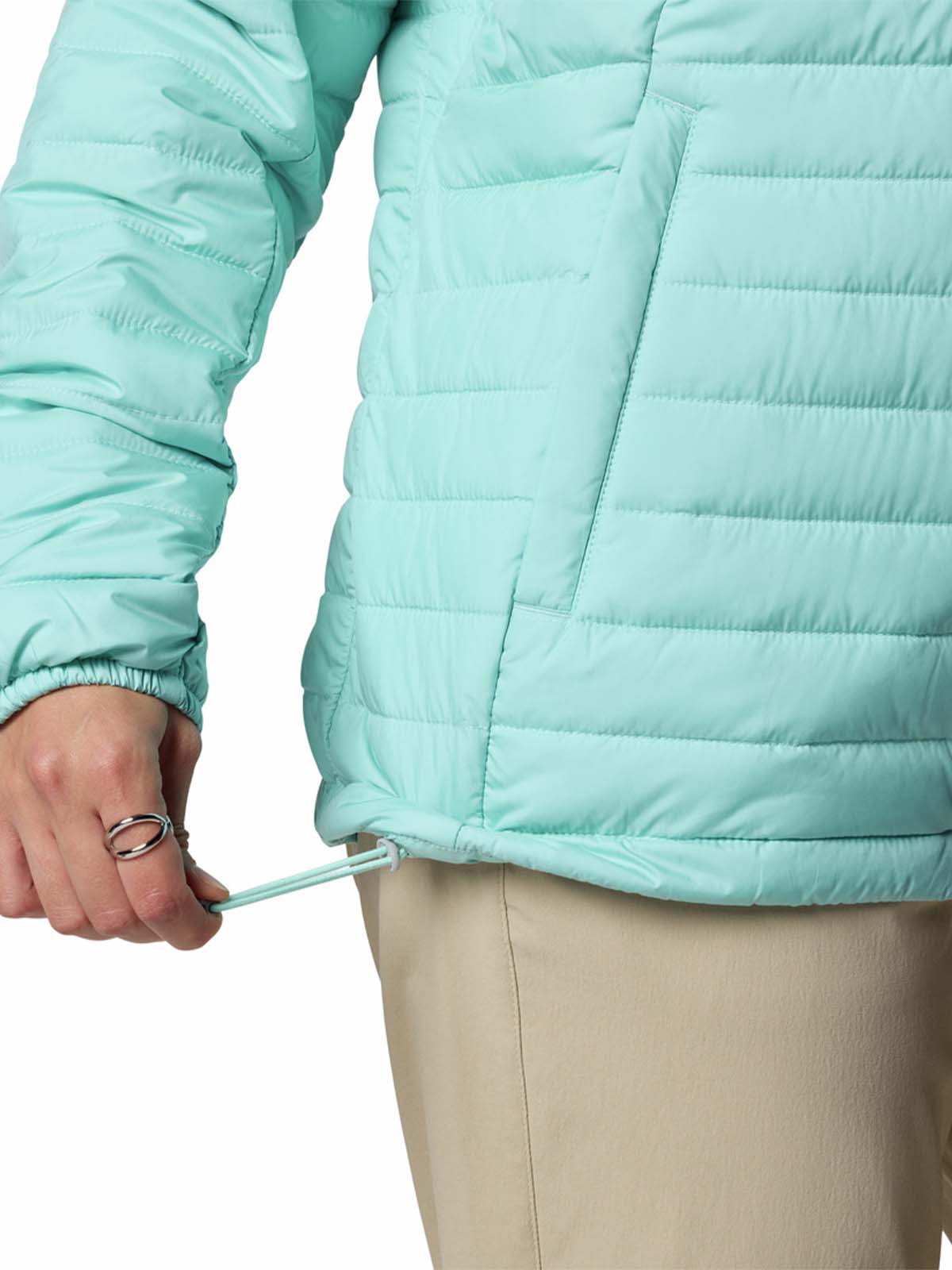 Parka Mujer Silver Falls II Full Verde Columbia - Image 5