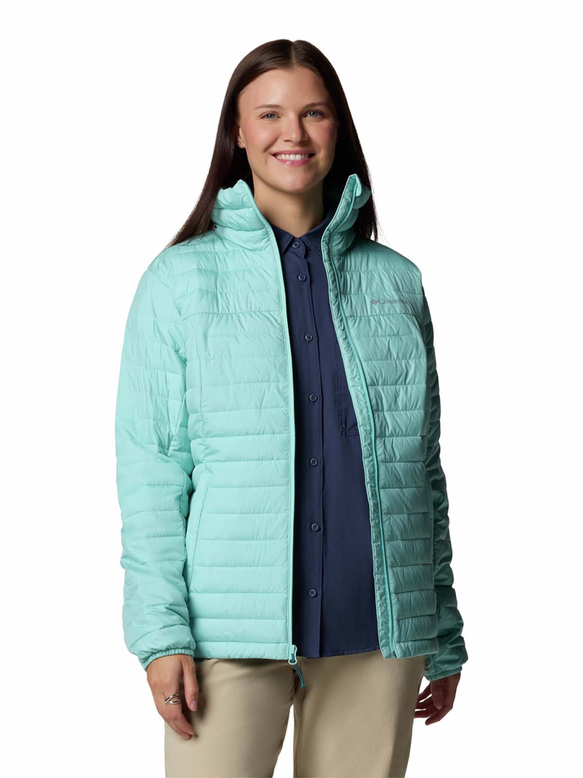 Parka Mujer Silver Falls II Full Verde Columbia - Image 6