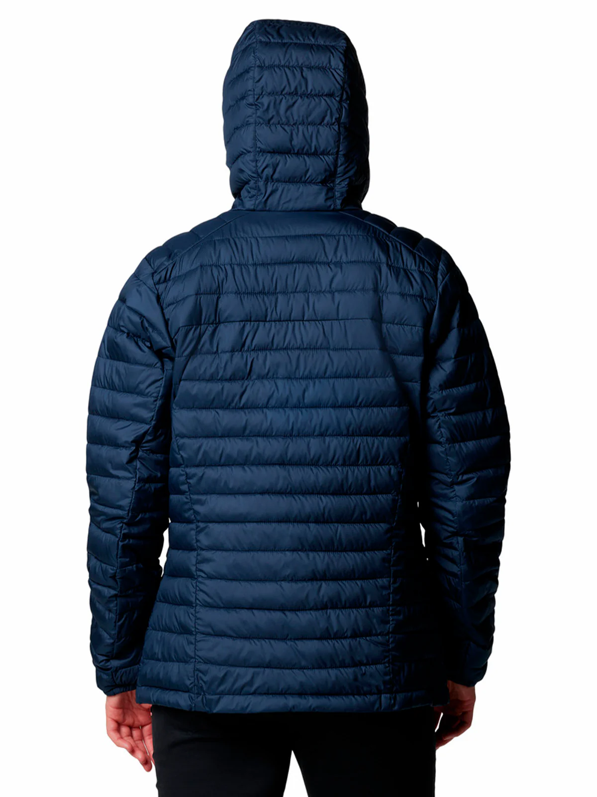 Parka Mujer Silver Falls II Hoodie Azul Columbia - Image 6