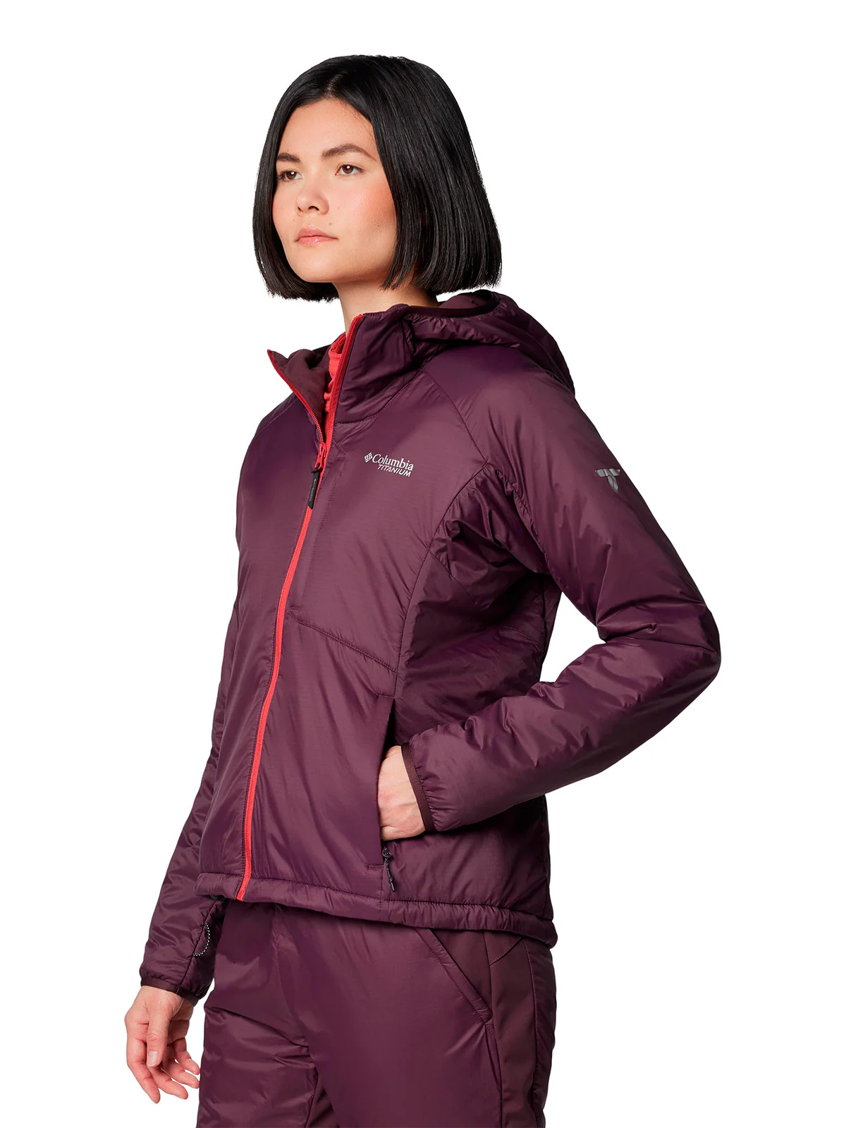 Parka Mujer Silver Leaf Morado Columbia - Image 2