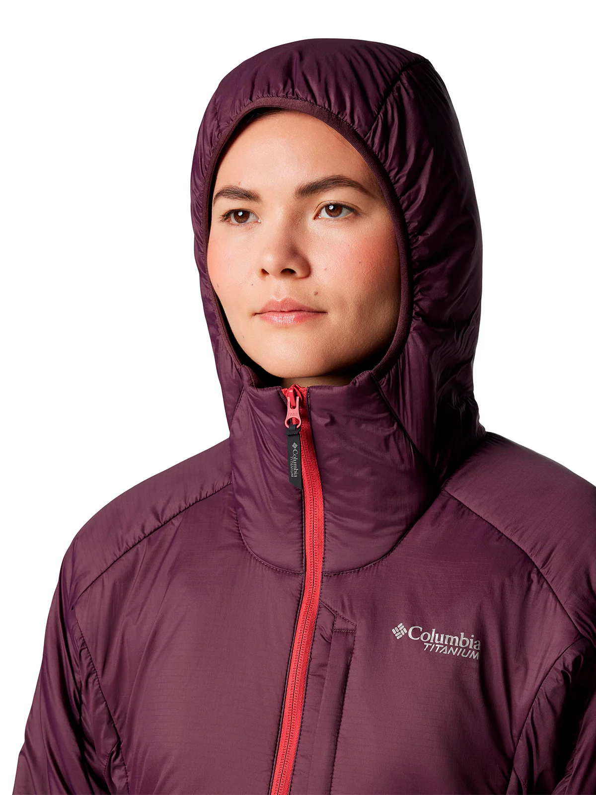 Parka Mujer Silver Leaf Morado Columbia - Image 3