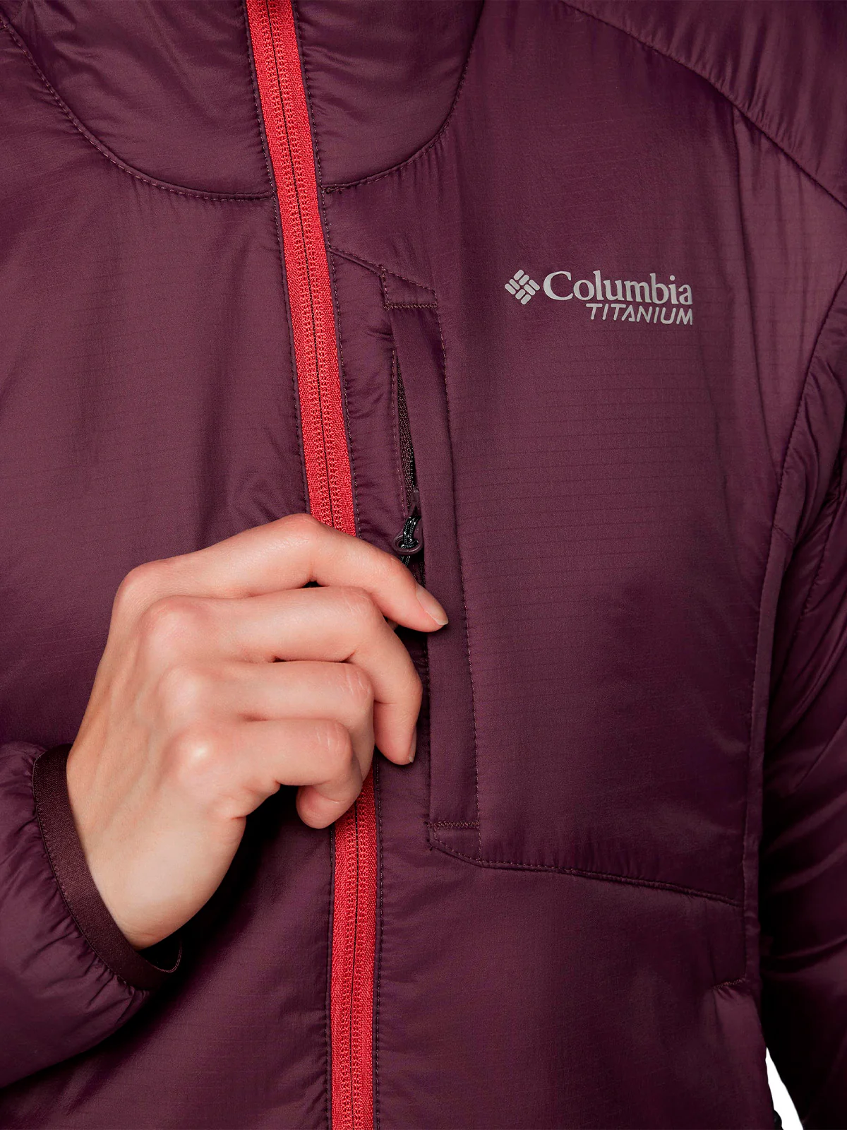 Parka Mujer Silver Leaf Morado Columbia - Image 6