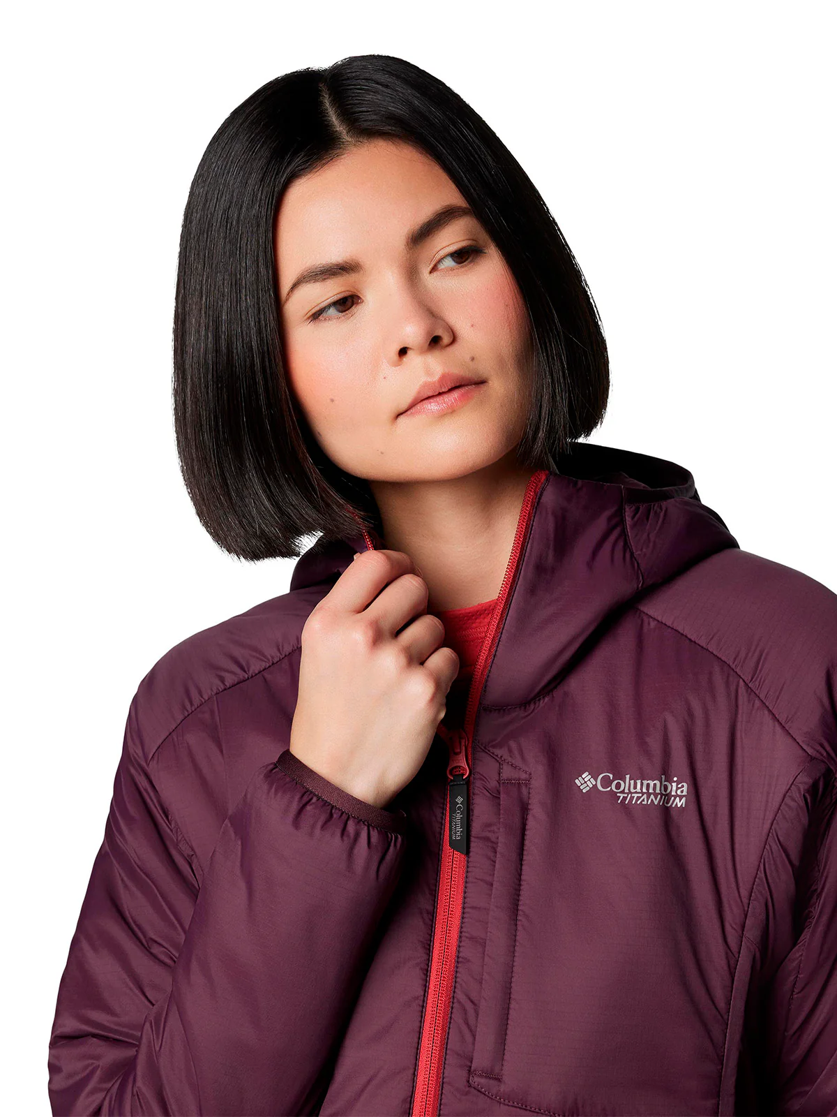 Parka Mujer Silver Leaf Morado Columbia - Image 8