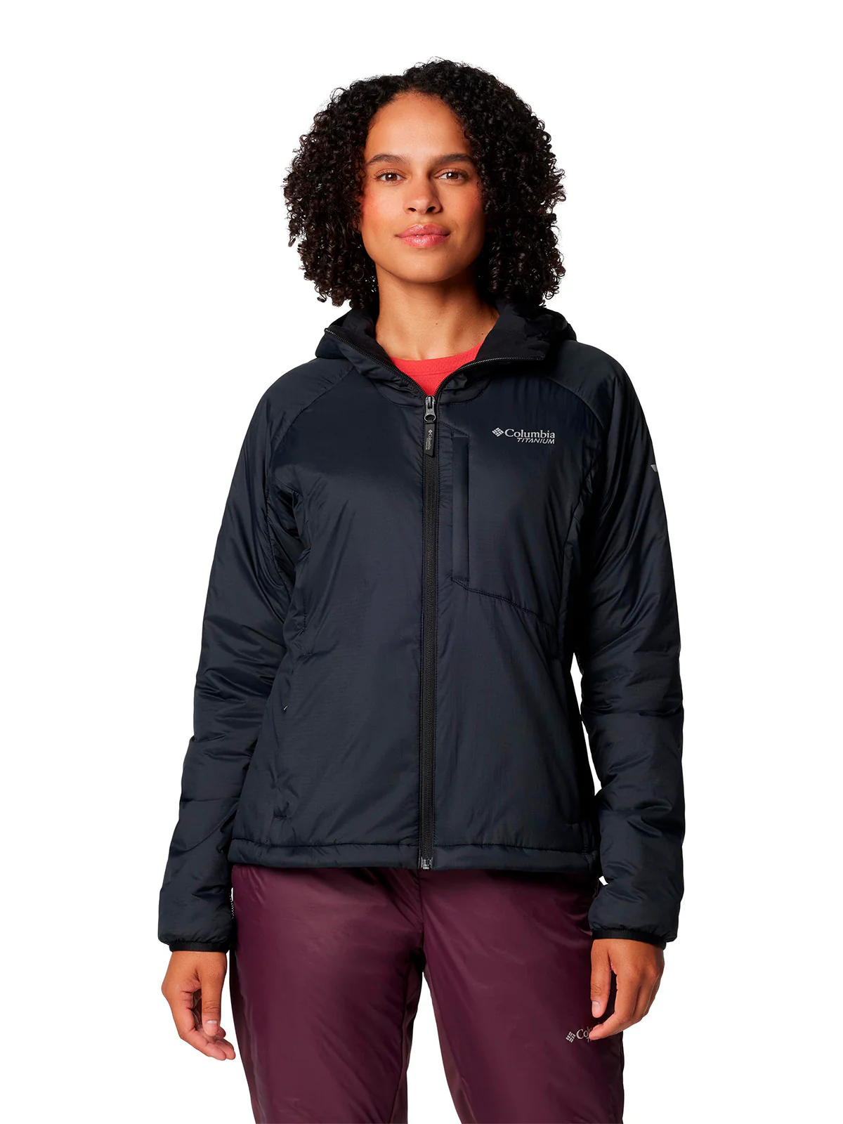 Parka Mujer Silver Leaf Negro Columbia