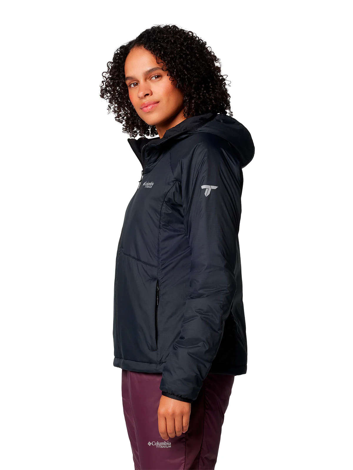 Parka Mujer Silver Leaf Negro Columbia - Image 2