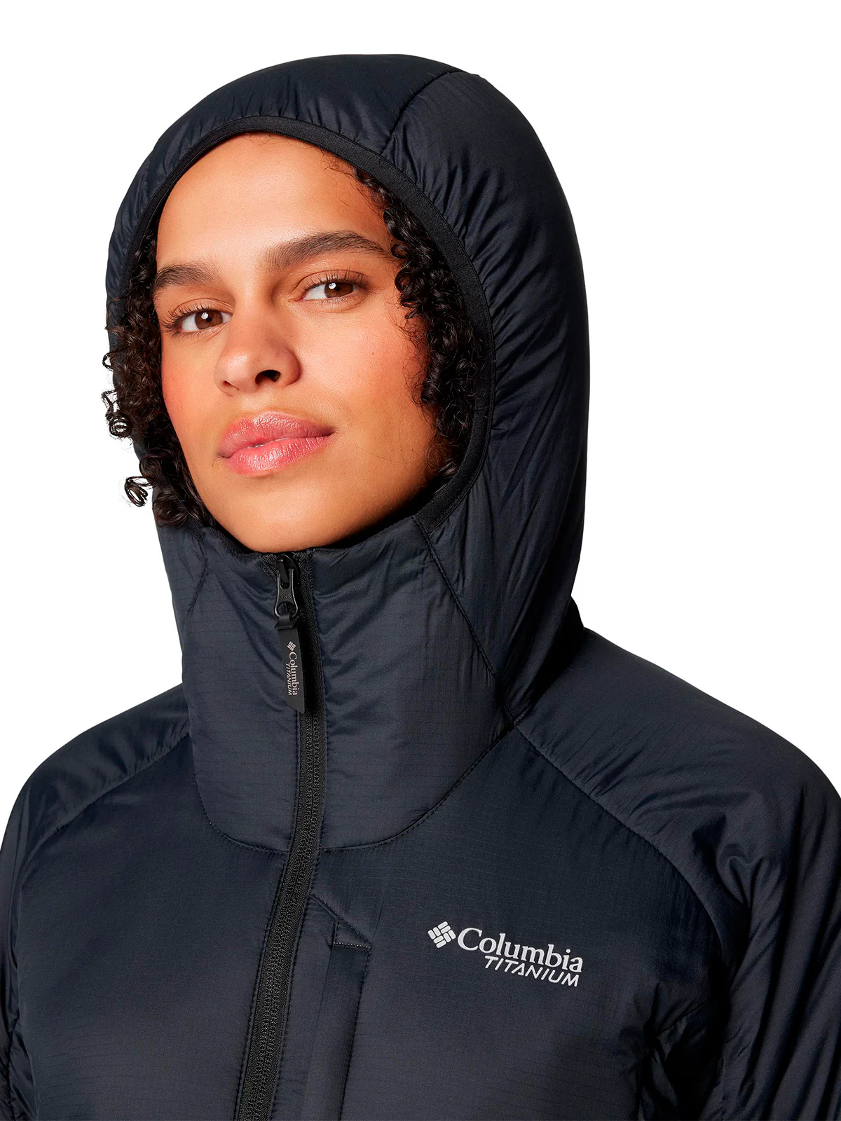 Parka Mujer Silver Leaf Negro Columbia - Image 3
