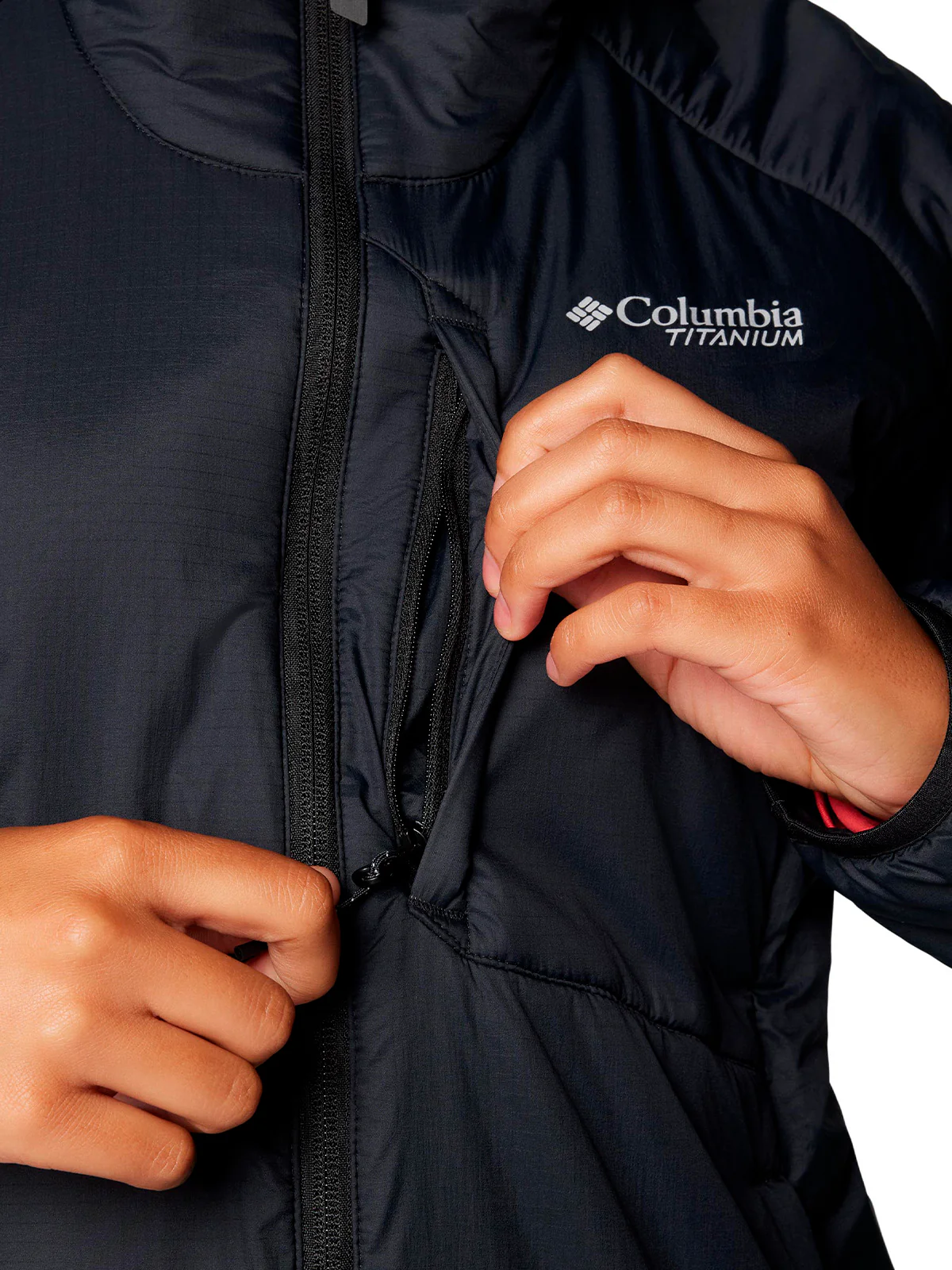 Parka Mujer Silver Leaf Negro Columbia - Image 5