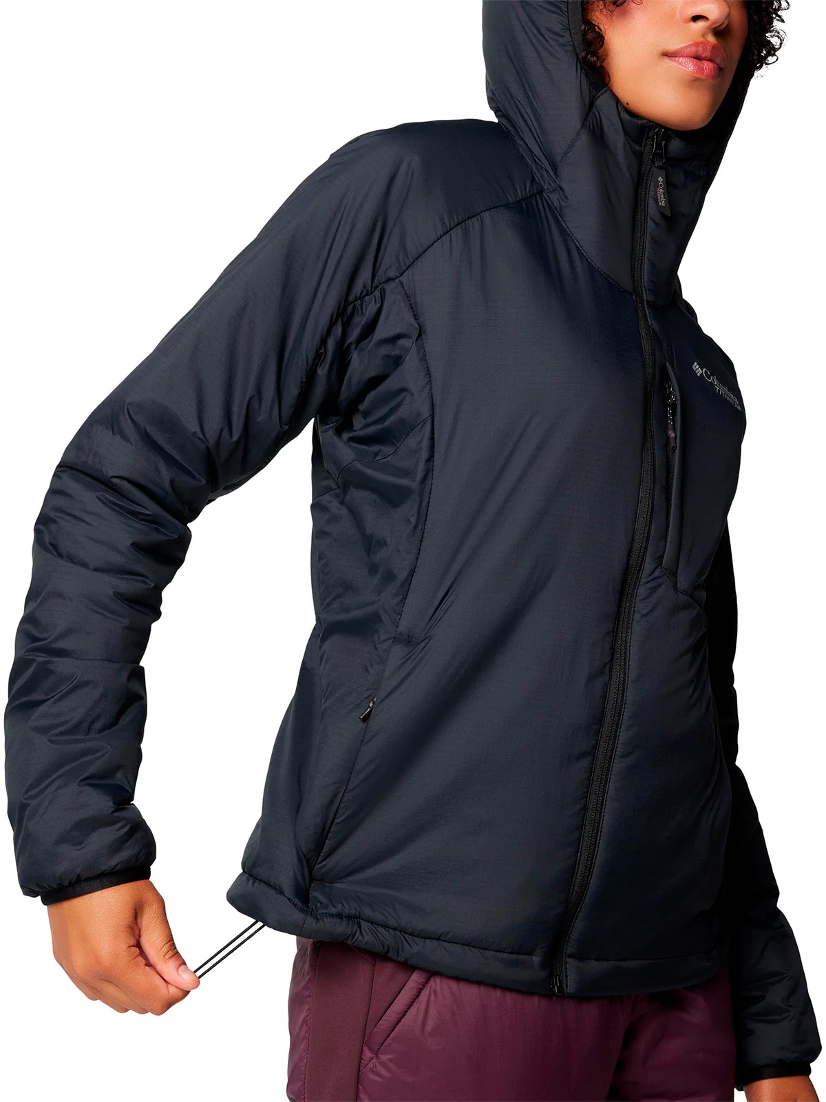 Parka Mujer Silver Leaf Negro Columbia - Image 6