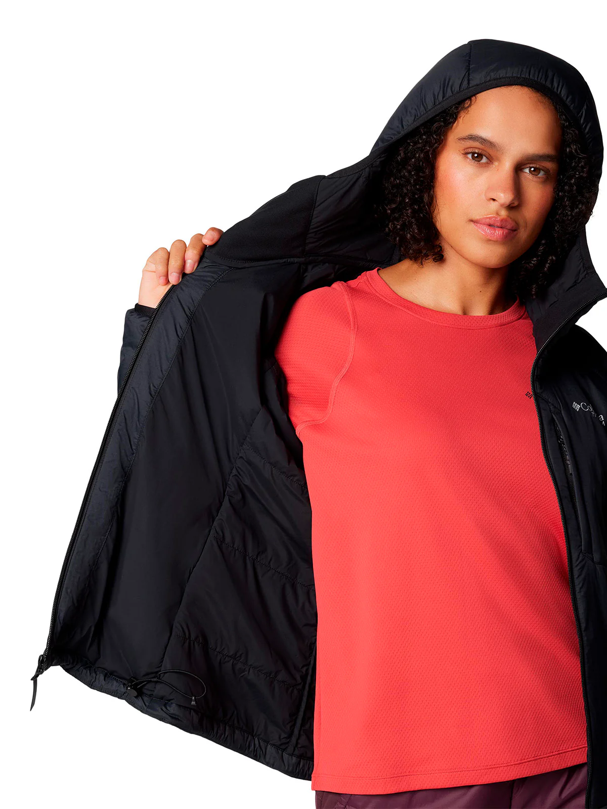 Parka Mujer Silver Leaf Negro Columbia - Image 7