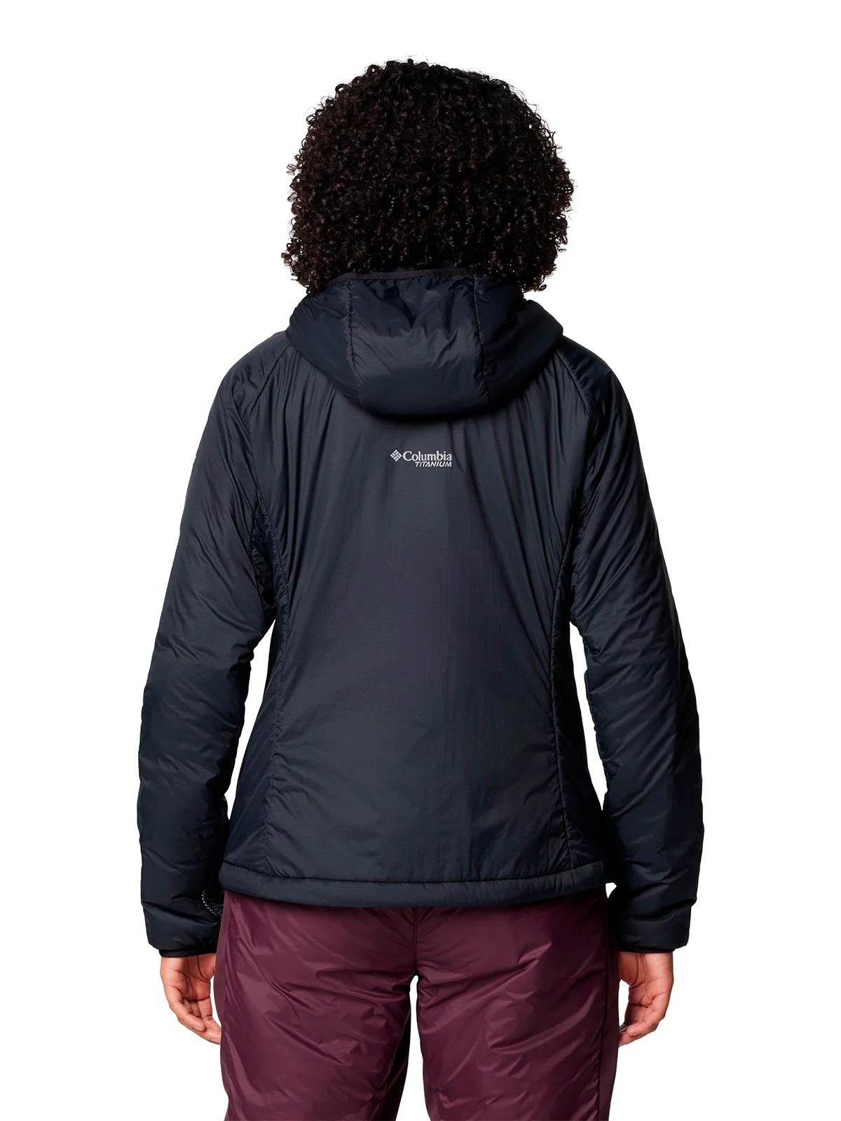 Parka Mujer Silver Leaf Negro Columbia - Image 8