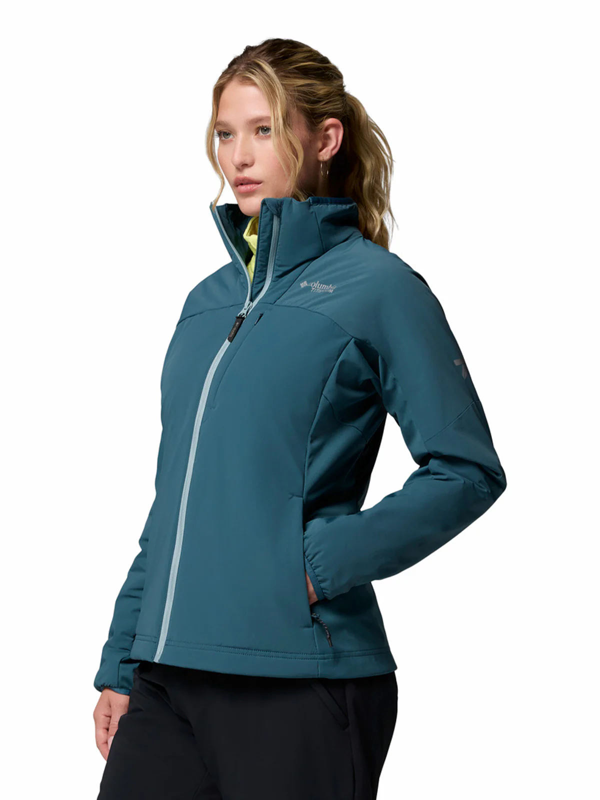 Parka Mujer Silver Leaf Lite Jkt Azul Columbia - Image 2