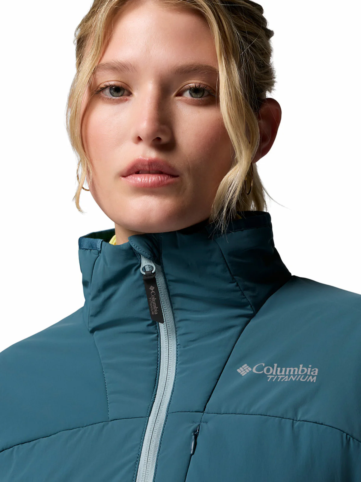 Parka Mujer Silver Leaf Lite Jkt Azul Columbia - Image 5