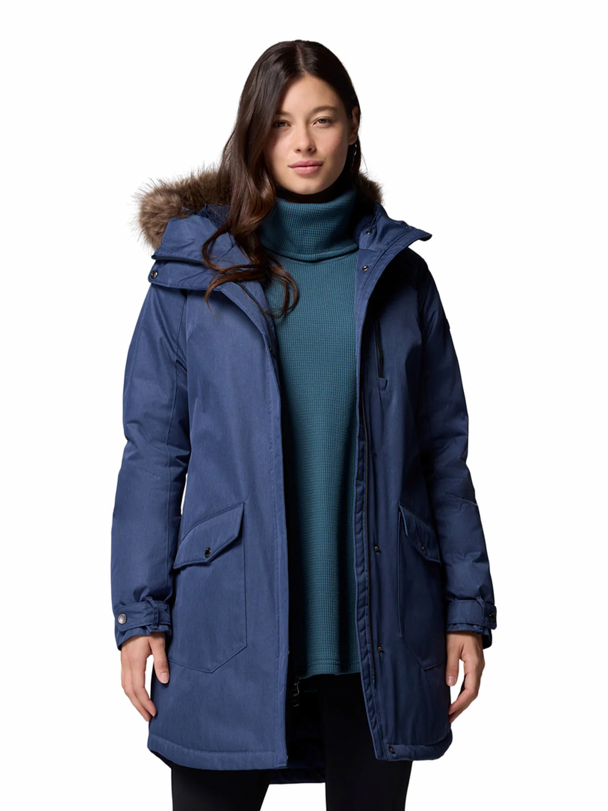 Parka Mujer Suttle Mountain Azul Columbia - Image 3