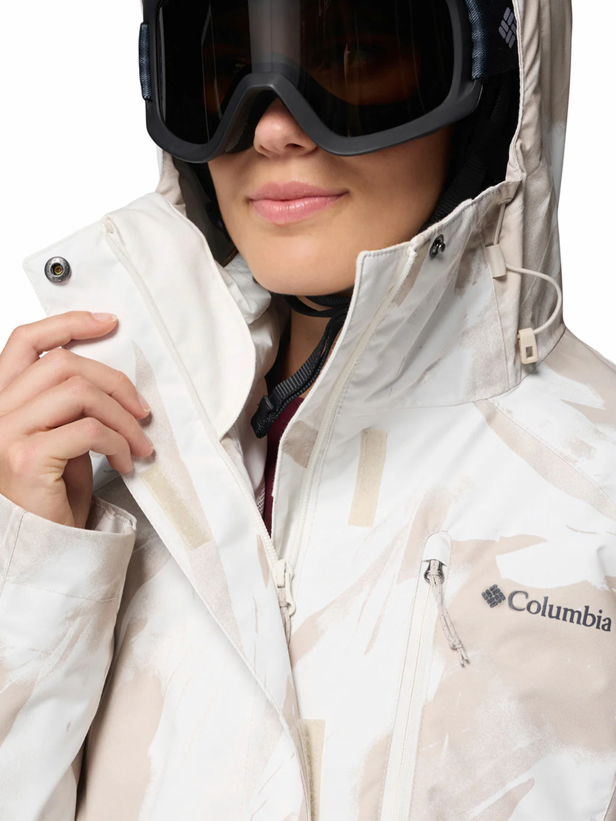 Parka Mujer Whirlibird V Printed Gris Columbia - Image 8