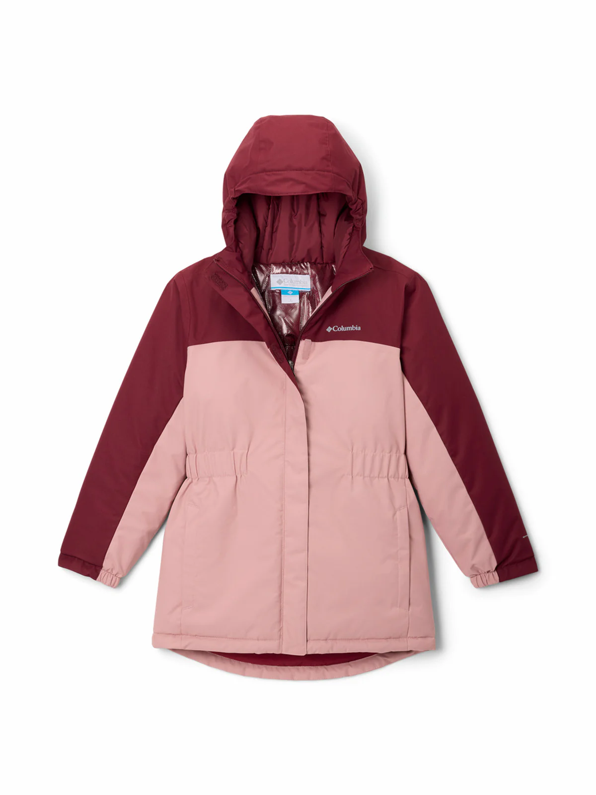 Parka Niña Hikebound II Long Insulated Rosado Columbia