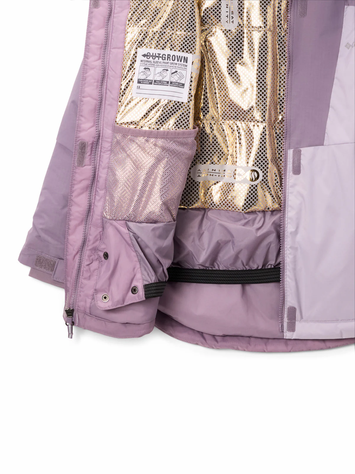 Parka Niña Mighty Mogul III Morado Columbia - Image 2