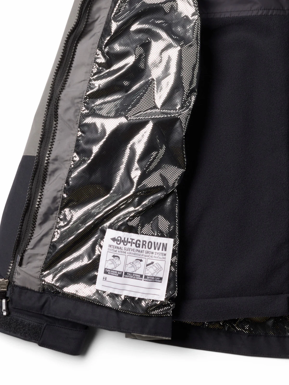Parka Niño Bugaboo III Fleece Interchange Negro Columbia - Image 5