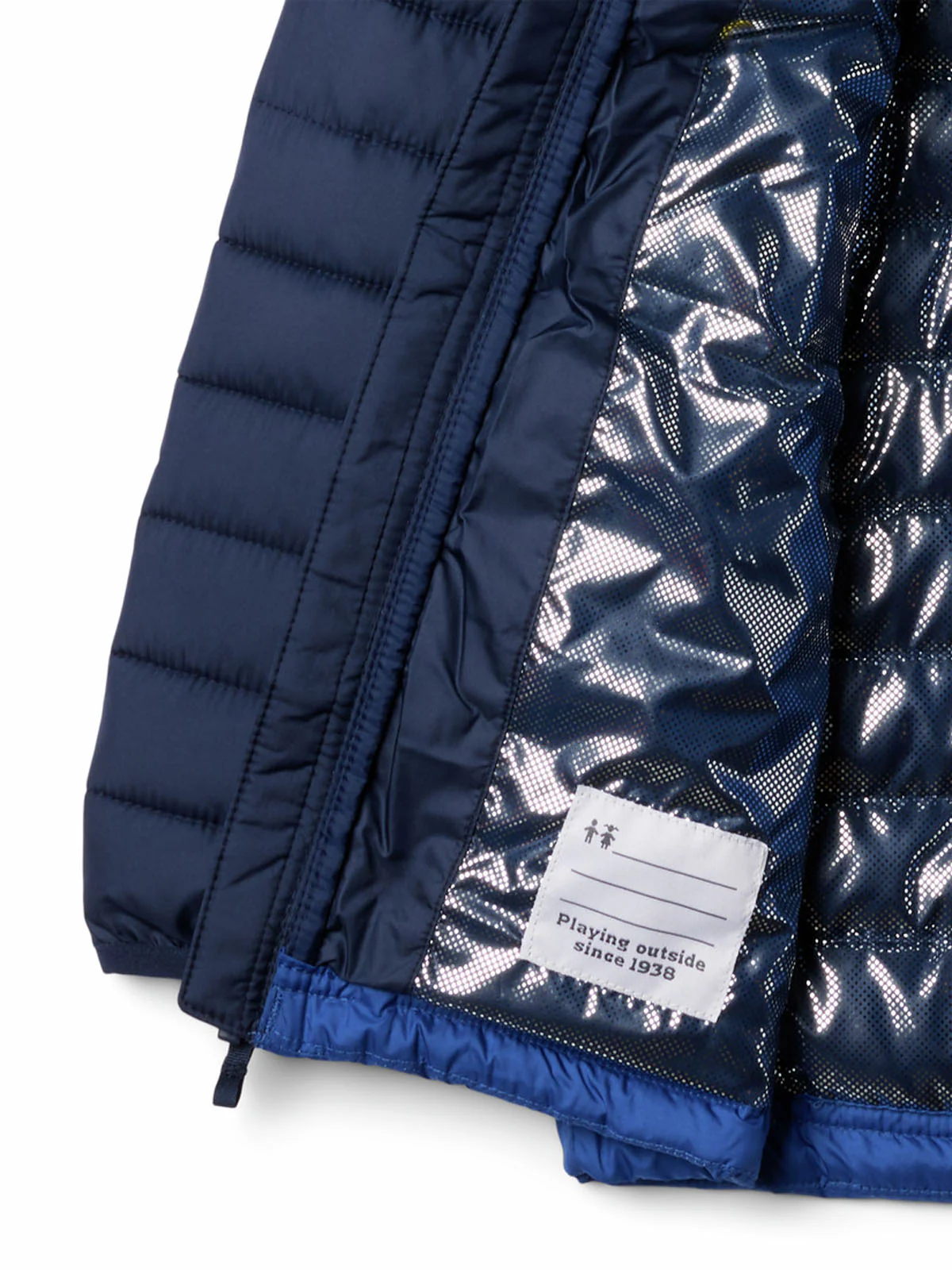 Parka Niño Powder Lite II Azul Columbia - Image 2