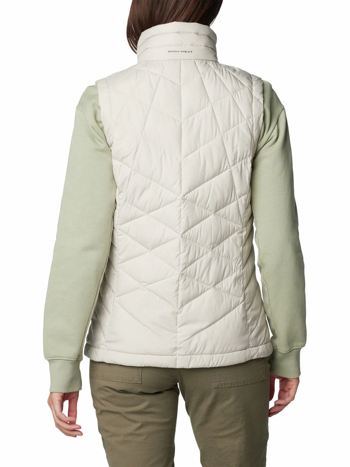 Parka Sin Mangas Mujer Heavenly II Vest Gris Columbia - Image 7
