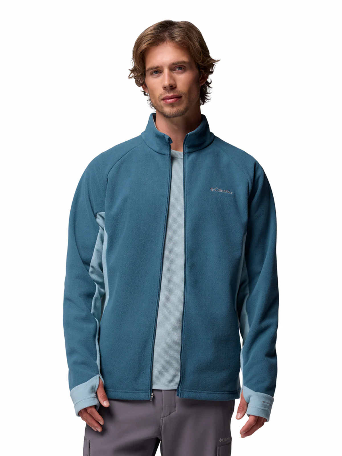 Polar Hombre Arctic Peak Full Zip Azul Columbia - Image 3
