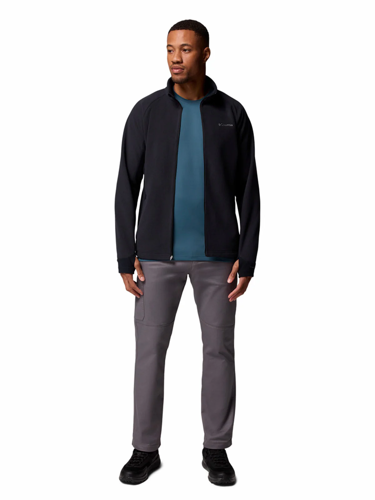 Polar Hombre Arctic Peak Full Zip Negro Columbia - Image 8